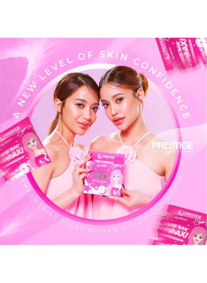 Prestige Maximize Your Glow with Prestige International Bak Bak to the Max offers a complete skincare solution that exfoliates, brightens, and nourishes. Enjoy the benefits of kojic soap and toner designed to elevate your skin’s natural beauty. - Image 5